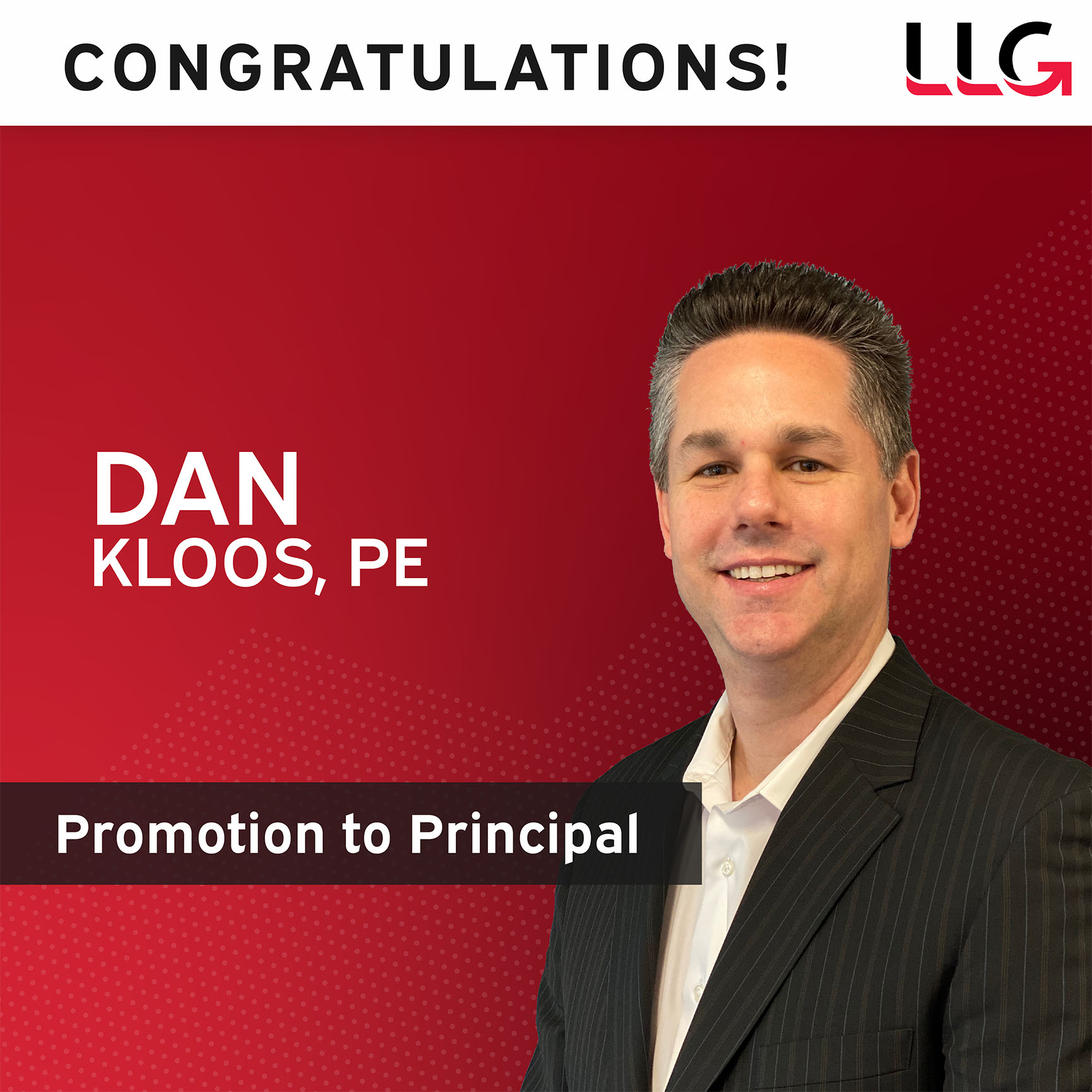 Dan Kloos - Promotion to Principal