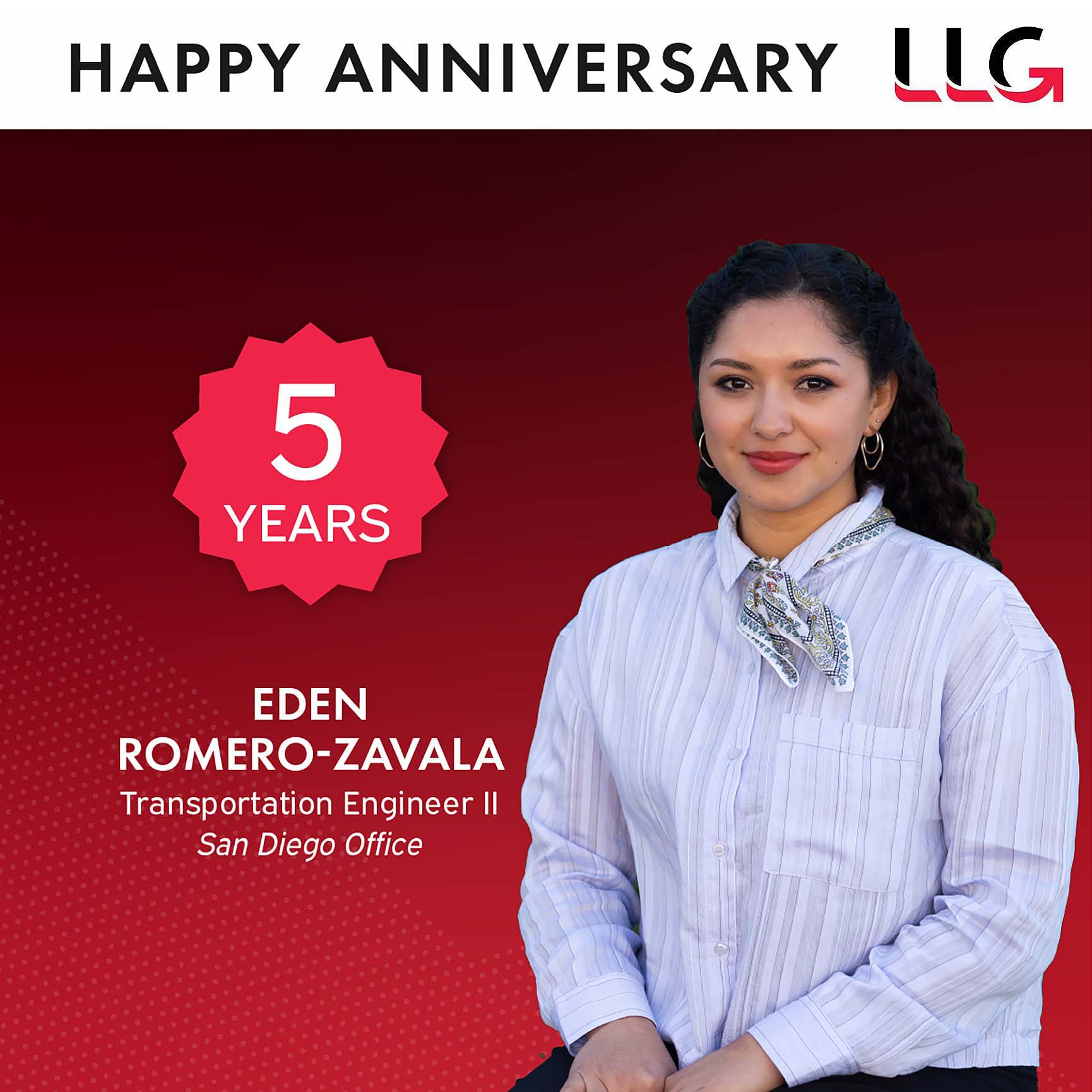 Eden Romero Zavala - 5 Years