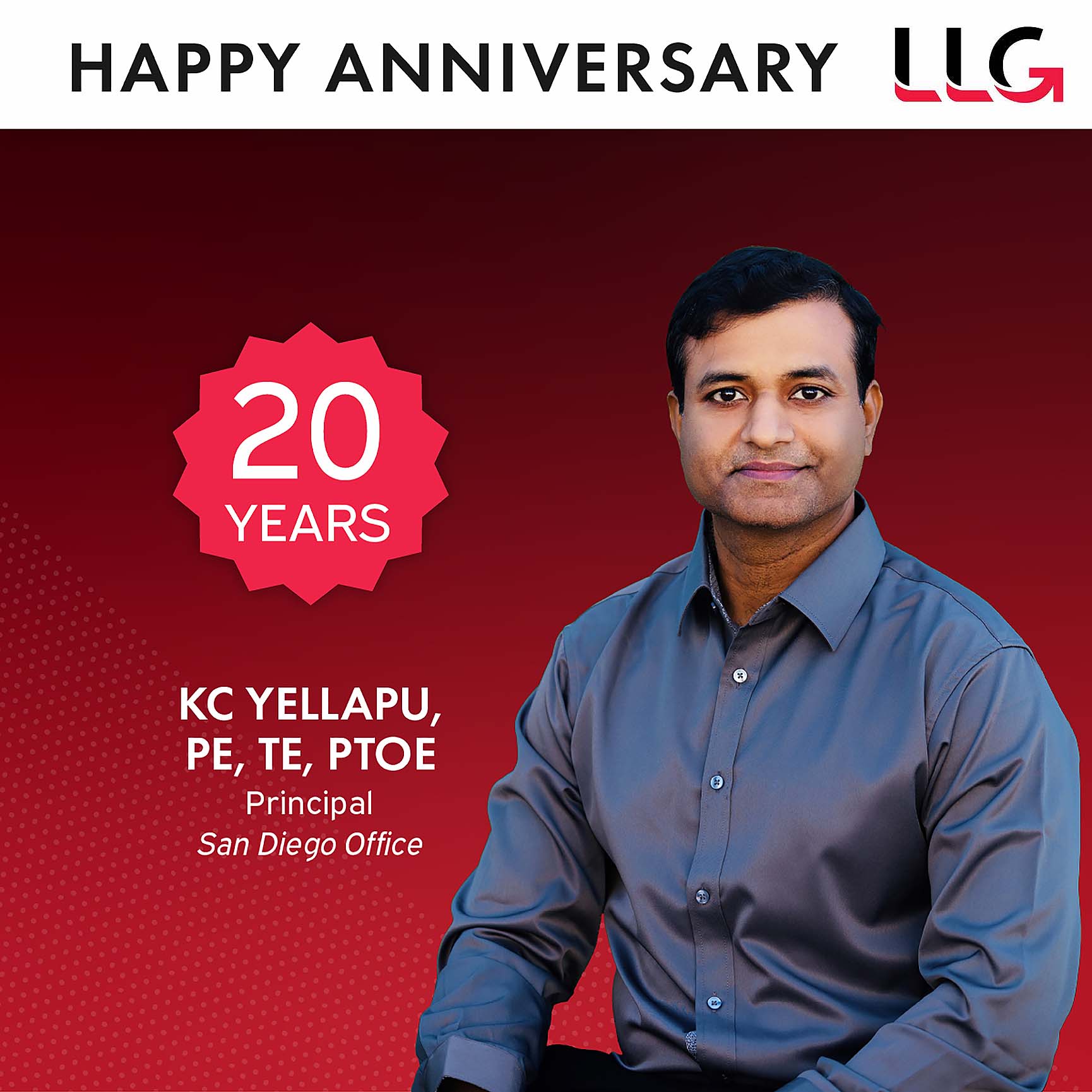 KC Yellapu - 20 Years